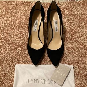 Jimmy Choo Romy 85 - Black Suede
